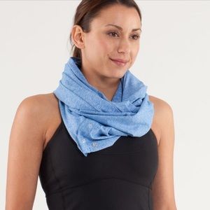 Lululemon Vinyasa Scarf *Rulu, Heathered Porcelain